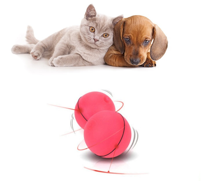 LED Laser Rolling Cat Toy Ball – Electronic Interactive