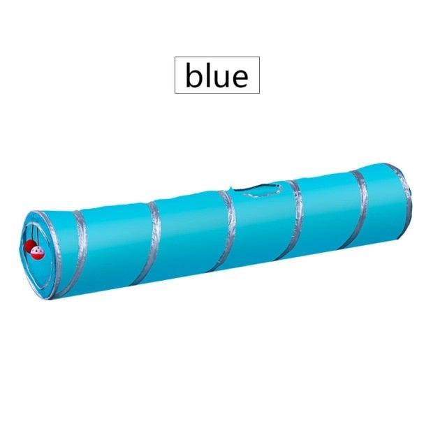 Foldable Cat Tunnel Toy – Interactive 2/3-Way Play Tube