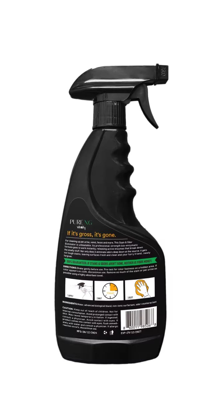 Pet Stain & Odor Eliminator – 16.9oz Neutralizer Spray