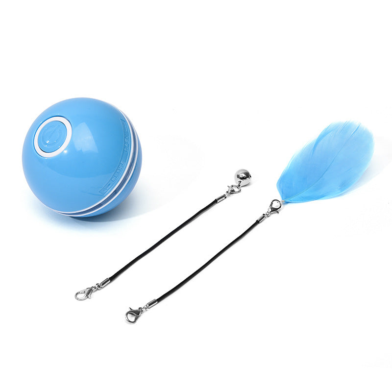 LED Laser Rolling Cat Toy Ball – Electronic Interactive