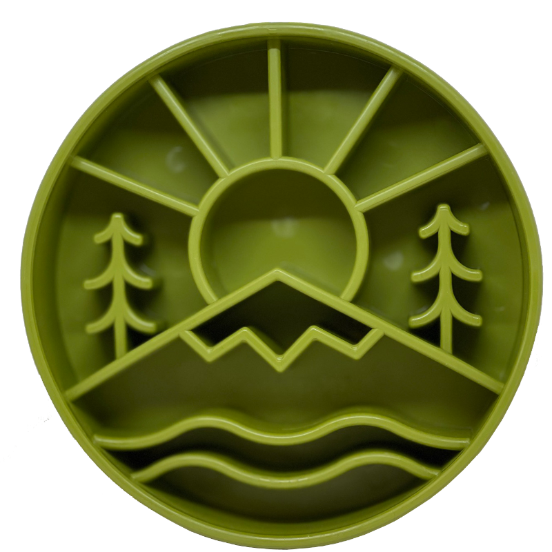 Slow Feeder Dog Bowl & Enrichment eBowl – USA Made