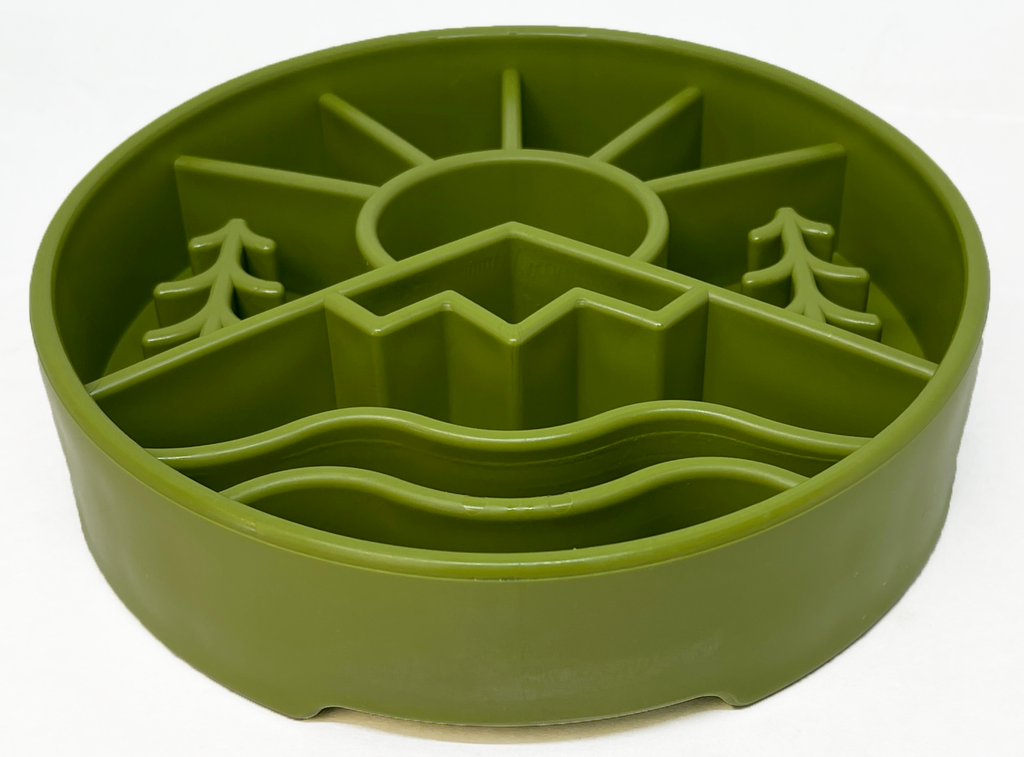 Slow Feeder Dog Bowl & Enrichment eBowl – USA Made