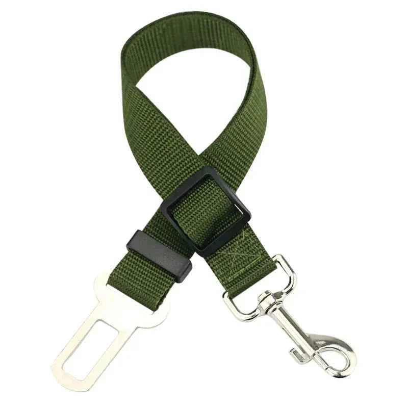Pet Car Seat Belt Harness – Adjustable Safety Clip