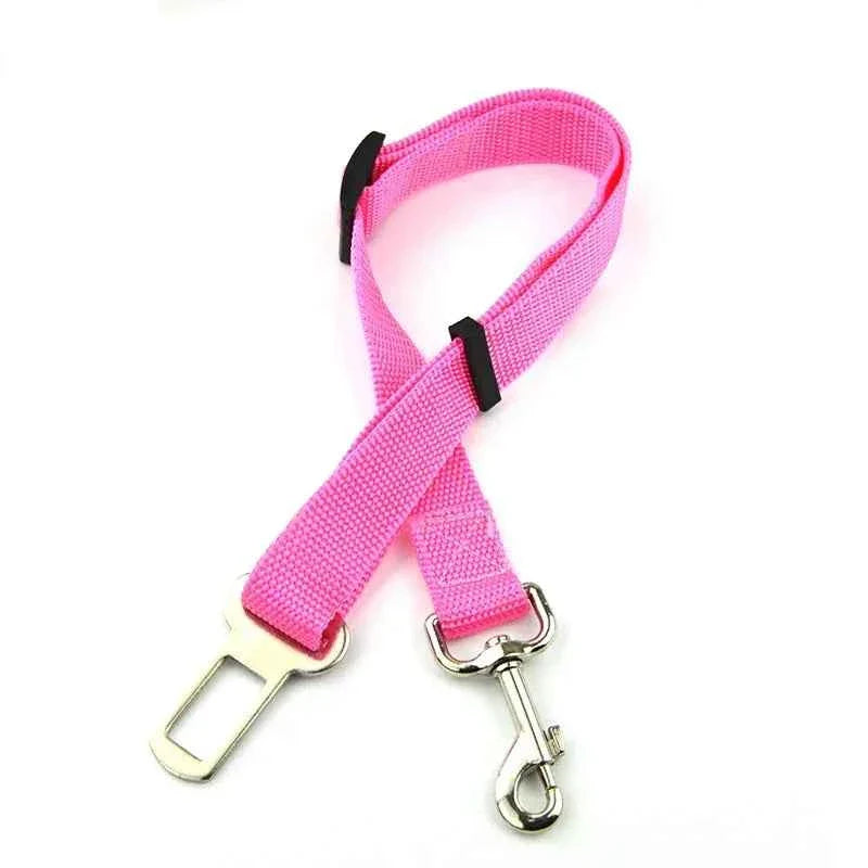 Pet Car Seat Belt Harness – Adjustable Safety Clip