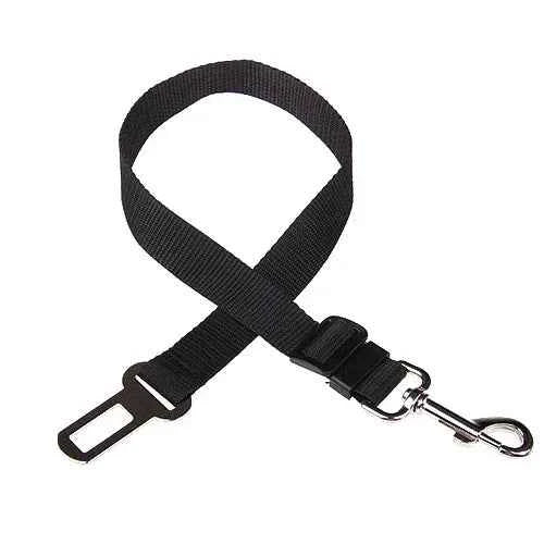 Pet Car Seat Belt Harness – Adjustable Safety Clip