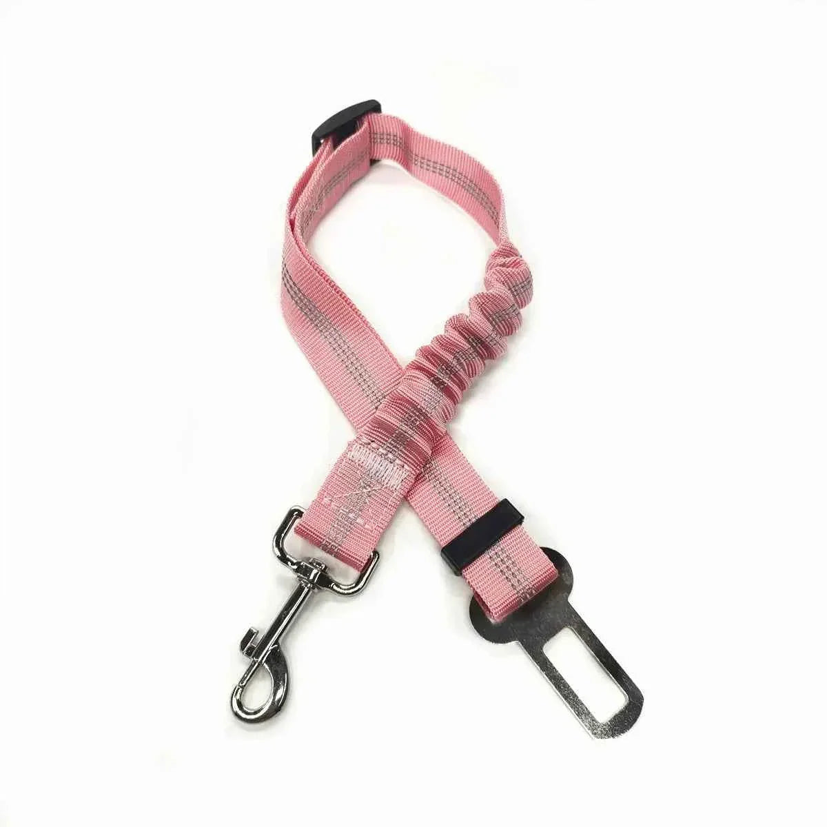 Pet Car Seat Belt Harness – Adjustable Safety Clip