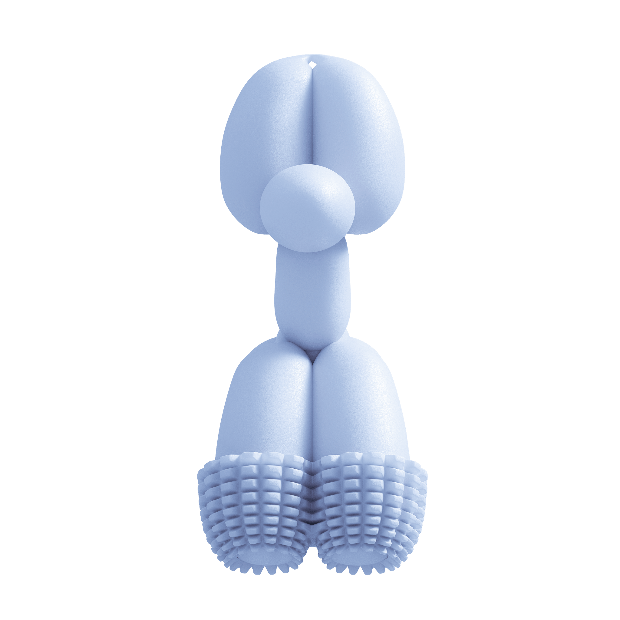 Balloon Dog Toy Blue - Trendify Pets