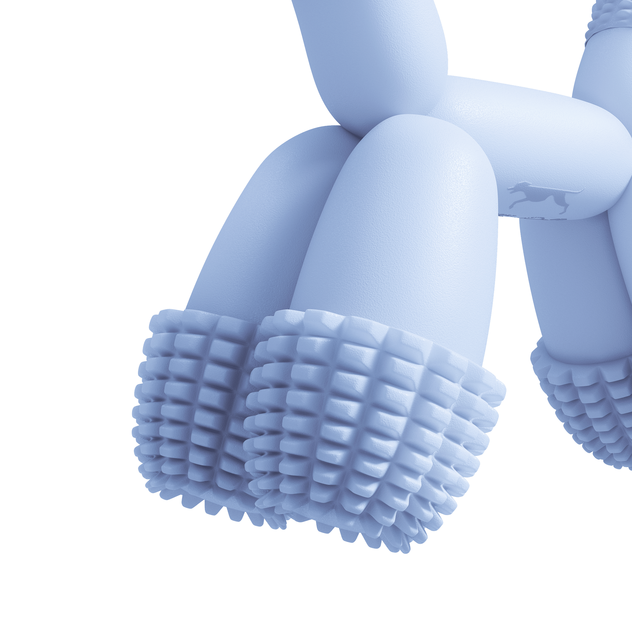 Balloon Dog Toy Blue - Trendify Pets