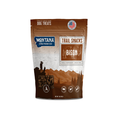 Bison Liver Freeze-Dried Raw Dog Treats | Montana Dog Food Co. - Trendify Pets