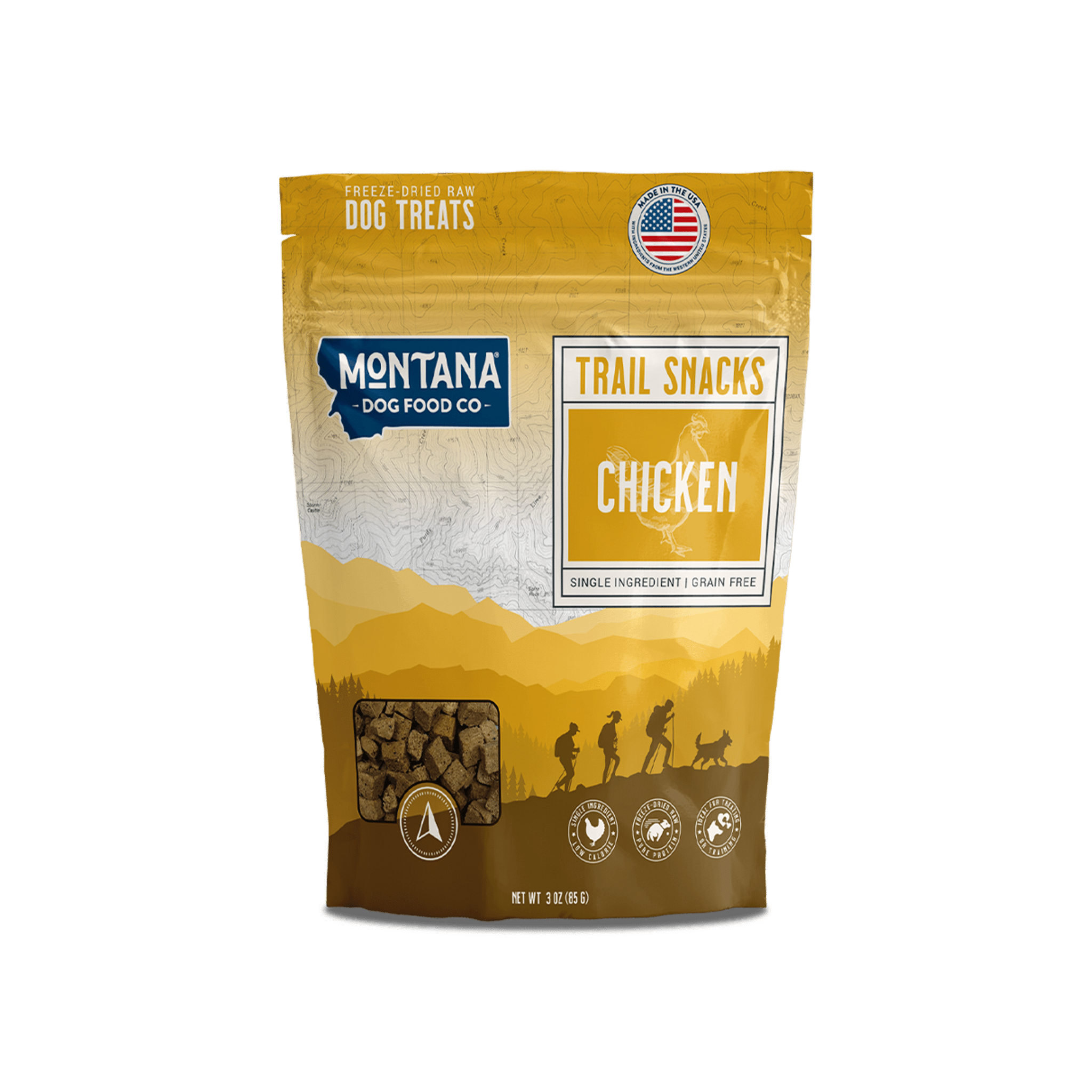 Chicken Breast Freeze-Dried Raw Dog Treats | Montana Dog Food Co. - Trendify Pets