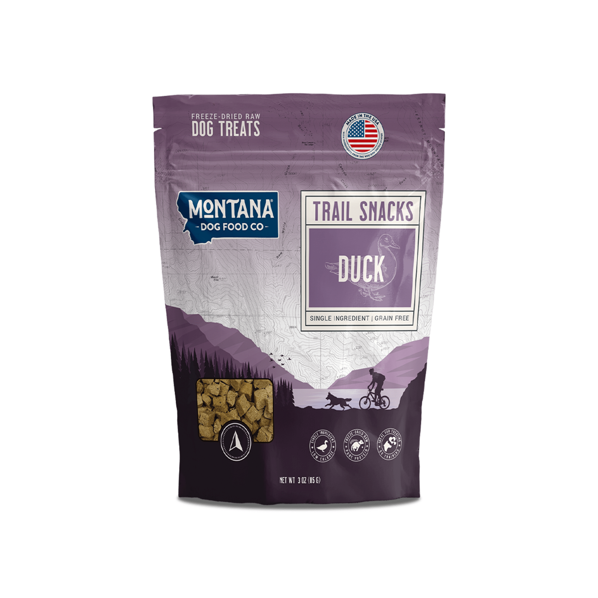 Duck Freeze-Dried Raw Dog Treats | Montana Dog Food Co. - Trendify Pets