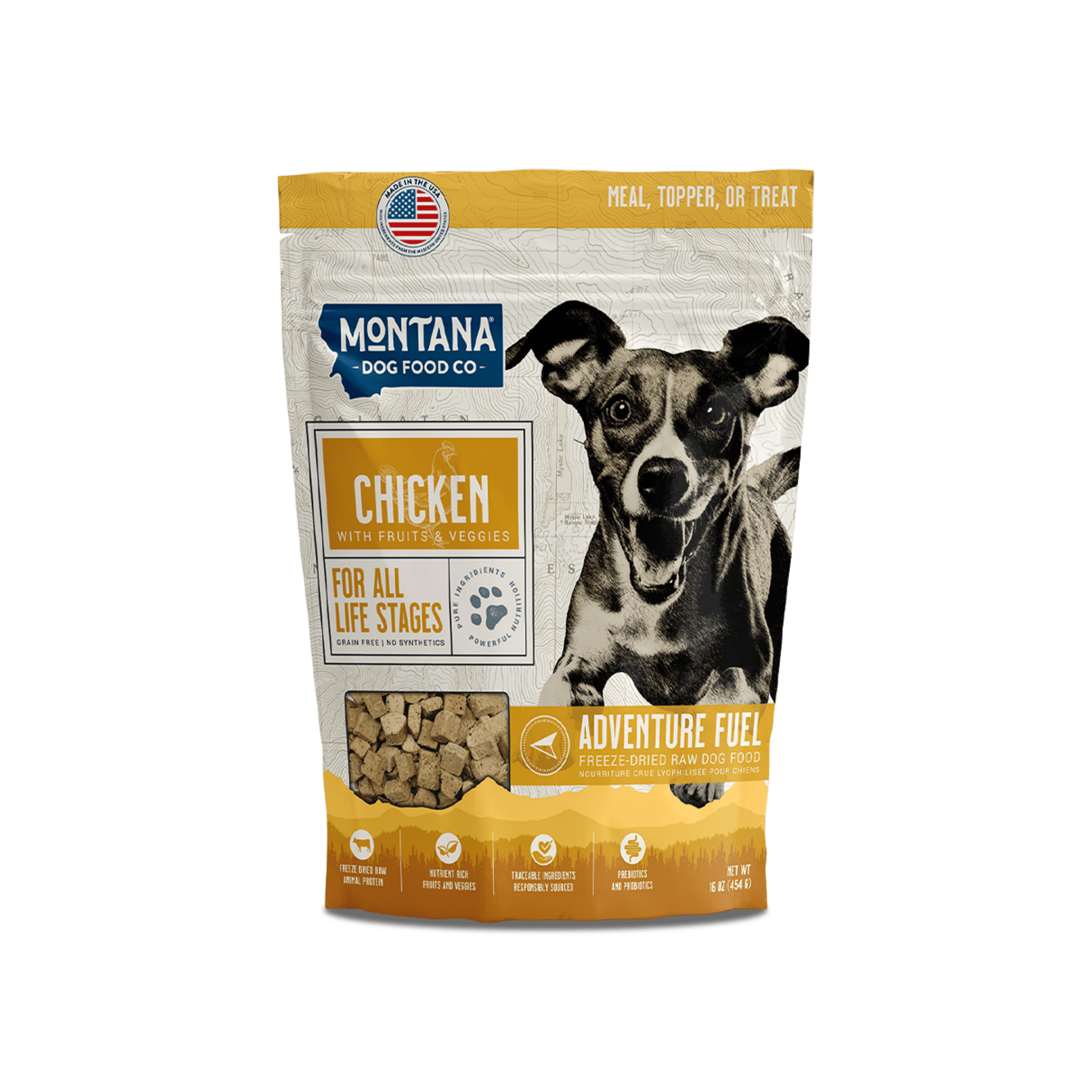 Grain-Free Chicken Freeze-Dried Raw Dog Food | Montana Dog Food Co. - Trendify Pets