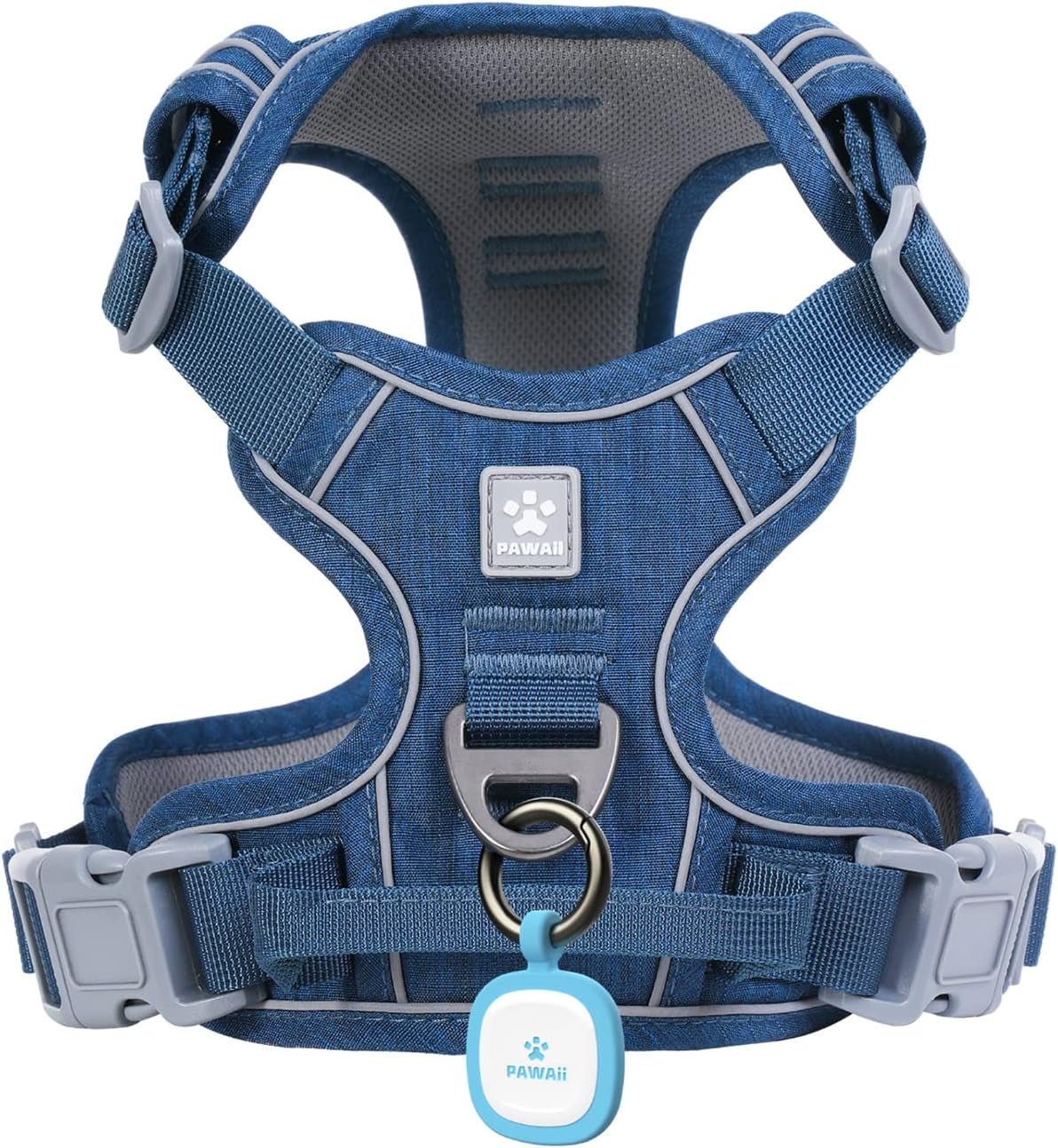 No Pull Dog Harness Reflective Adjustable Vest with ID Tag Small Dogs - Trendify Pets