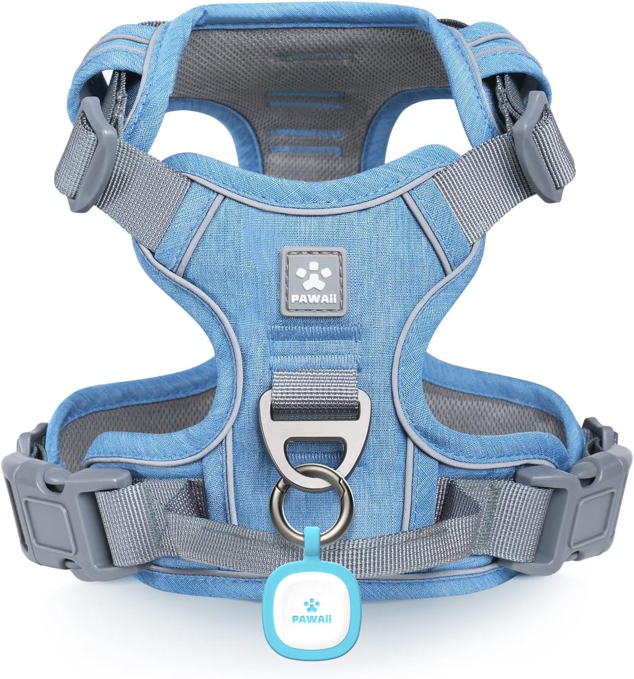 No Pull Dog Harness Reflective Adjustable Vest with ID Tag Small Dogs - Trendify Pets