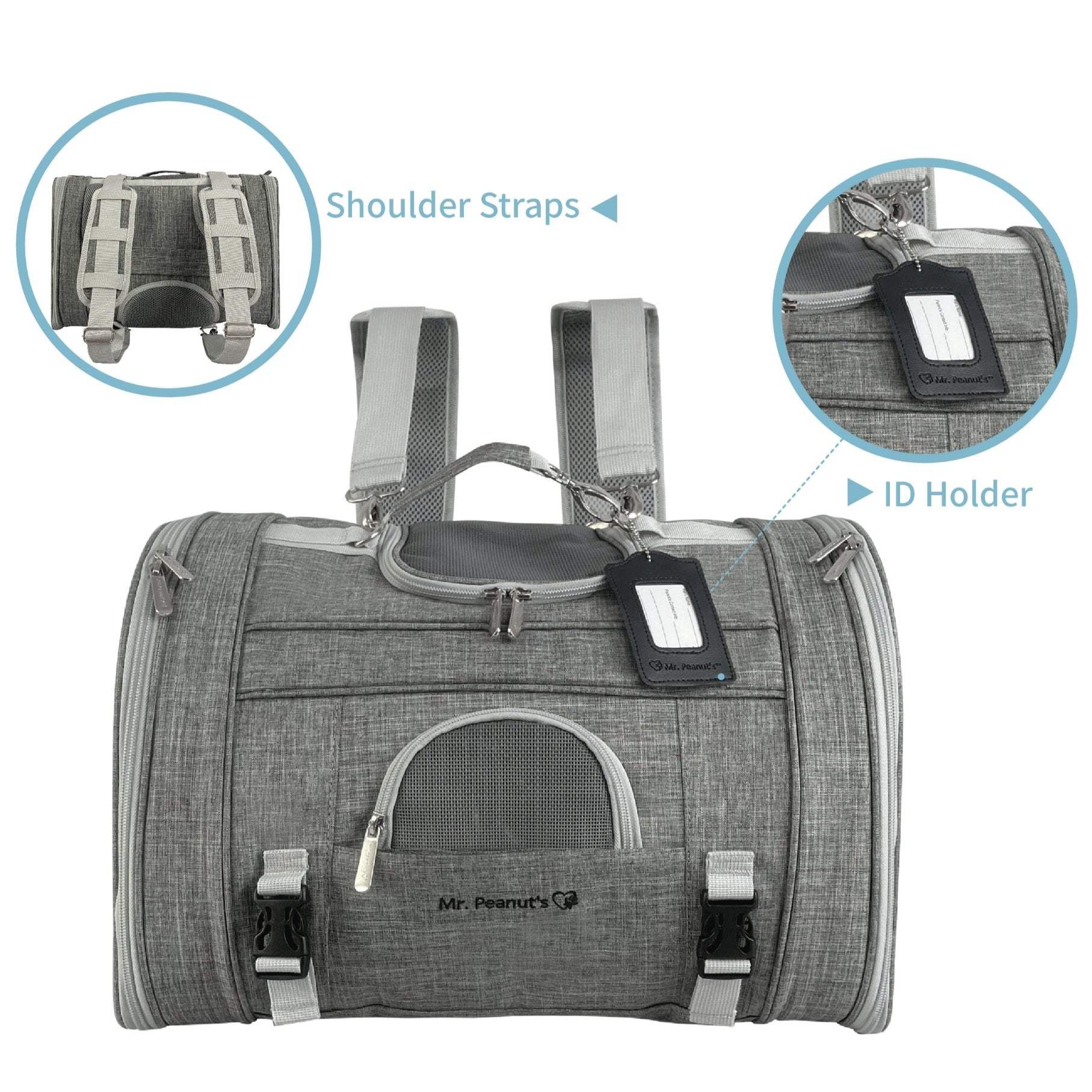 Airline-Approved Pet Backpack Carrier – Monterey Series