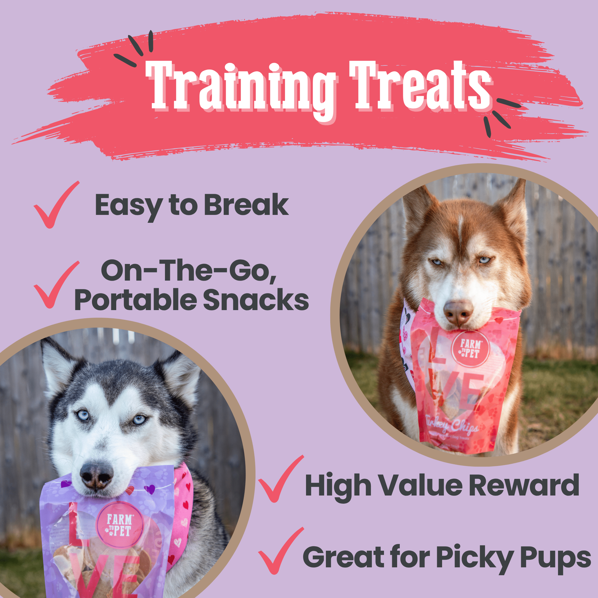Puppy Love Dog Treat Duo | Poultry Chip Variety Pack - Trendify Pets