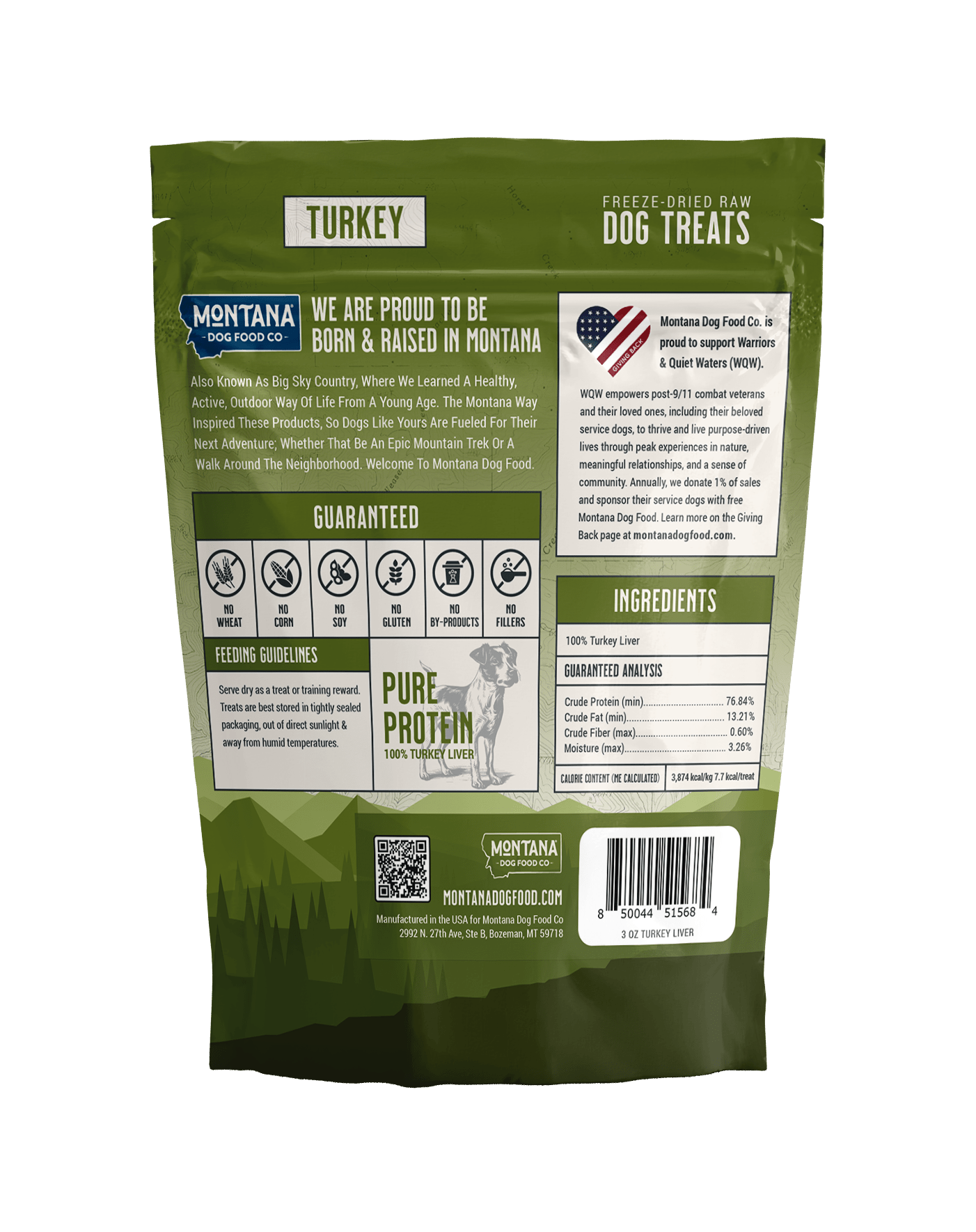 Turkey Heart Freeze-Dried Raw Dog Treats | Montana Dog Food Co. - Trendify Pets